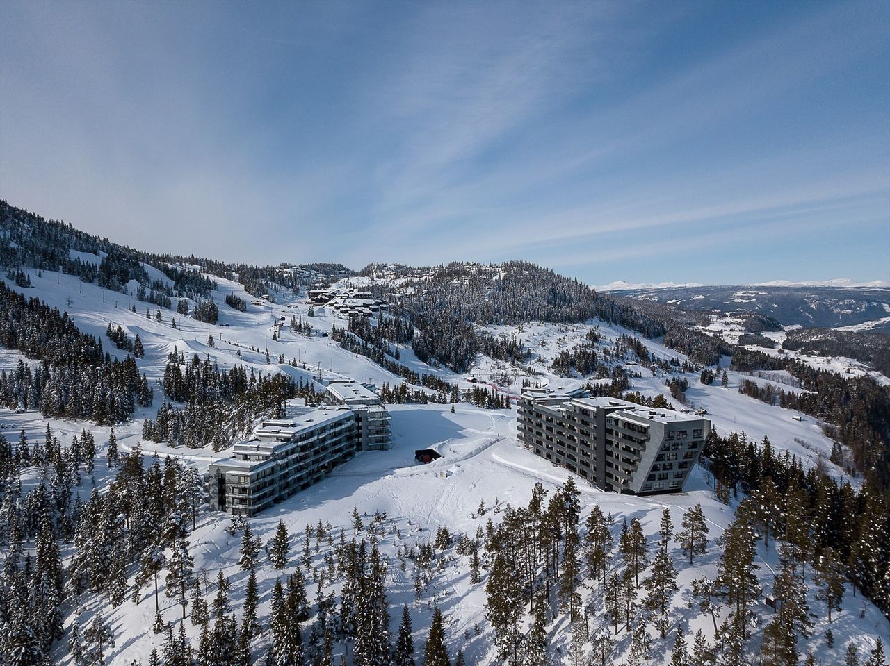 Kvitfjell mountain view
