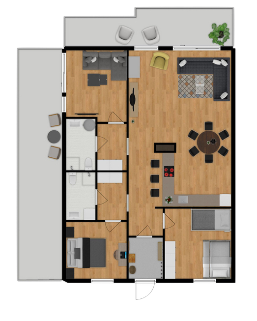 A401 floor plan